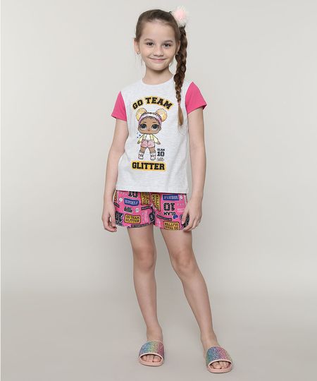 Pijama-Infantil-Lol-Surprise-Estampado-Manga-Curta-Cinza-Mescla-Claro-9641222-Cinza_Mescla_Claro_1 Pijama-Infantil-Lol-Surprise-Estampado-Manga-Curta-Cinza-Mescla-Claro-9641222-Cinza_Mescla_Claro_1