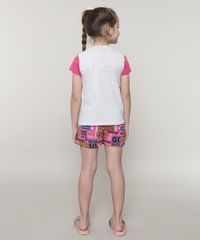Pijama-Infantil-Lol-Surprise-Estampado-Manga-Curta-Cinza-Mescla-Claro-9641222-Cinza_Mescla_Claro_2