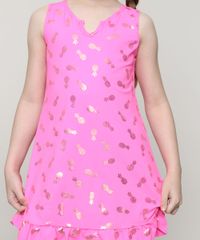 Saida-de-Praia-Infantil-Estampada-de-Abacaxi-Metalizado-com-Babado-Rosa-Neon-9655032-Rosa_Neon_4