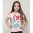 Blusa-Infantil-Pequena-Sereia-Ariel-com-Listras-Manga-Curta-Rosa-9691094-Rosa_1
