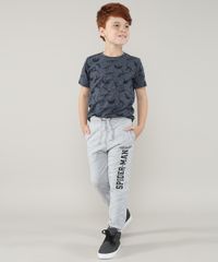 Calca-Infantil-Homem-Aranha-em-Moletom-com-Bolsos-Cinza-Mescla-Claro-9572853-Cinza_Mescla_Claro_3
