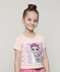Blusa-Infantil-Lol-Surprise-com-Paete-Dupla-Face-Manga-Curta--Rosa-Claro-9662229-Rosa_Claro_1