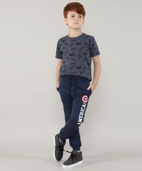 Calca-Infantil-em-Moletom-Jogger-Capitao-America-com-Bolsos-Azul-Marinho-9572854-Azul_Marinho_3