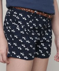 Short-Infantil-Estampado-de-Passaros-com-Cinto-Azul-Marinho-9567789-Azul_Marinho_4