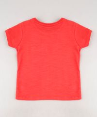 Camiseta-Infantil-com-Bolso-de-Caranguejo-Manga-Curta-Vermelho-9673253-Vermelho_2