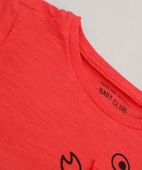 Camiseta-Infantil-com-Bolso-de-Caranguejo-Manga-Curta-Vermelho-9673253-Vermelho_6