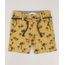 Bermuda-de-Sarja-Infantil-Estampada-de-Coqueiros-com-Cordao-Mostarda-9684473-Mostarda_1