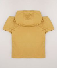 Jaqueta-de-Sarja-Infantil-com-Capuz-e-Bolsos-Mostarda-9684474-Mostarda_3