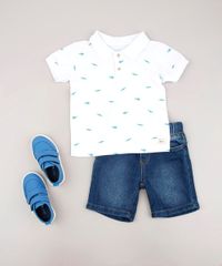 Polo-Infantil-Estampada-de-Jacares-em-Piquet-Manga-Curta-Branca-9638045-Branco_4