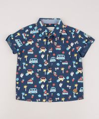 Camisa-Infantil-Estampada-de-Carros-com-Bolso-Manga-Curta-Azul-Marinho-9543941-Azul_Marinho_1