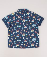 Camisa-Infantil-Estampada-de-Carros-com-Bolso-Manga-Curta-Azul-Marinho-9543941-Azul_Marinho_3