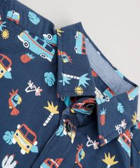 Camisa-Infantil-Estampada-de-Carros-com-Bolso-Manga-Curta-Azul-Marinho-9543941-Azul_Marinho_5