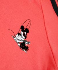 Camiseta-Infantil-Mickey-com-Faixas-Laterais-Manga-Curta-Coral-9672266-Coral_5