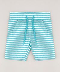 Bermuda-Infantil-Atoalhada-Listrada-com-Bolso-Verde-Agua-9545847-Verde_Agua_1