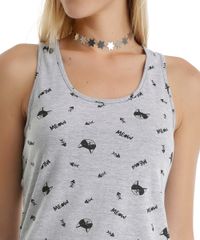 Regata-Estampada-de-Gatinhos-Cinza-Mescla-8547636-Cinza_Mescla_4