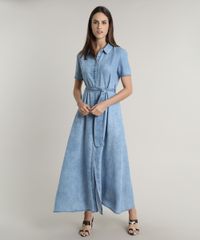Vestido-Chemise-Jeans-Feminino-Mindset-Longo-com-Faixa-para-Amarrar-Manga-Curta-Azul-Medio-9721627-Azul_Medio_3