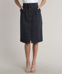 Saia-de-Sarja-Feminina-Mindset-Midi-com-Cinto-Azul-Marinho-9642629-Azul_Marinho_1