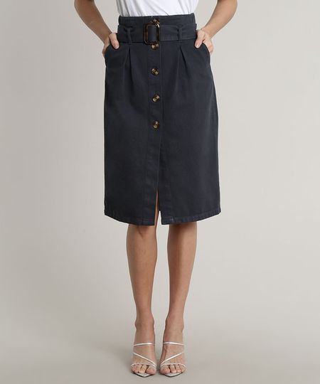 Saia-de-Sarja-Feminina-Mindset-Midi-com-Cinto-Azul-Marinho-9642629-Azul_Marinho_1