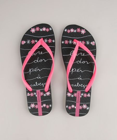 Chinelo-Feminino-Ipanema-Only-Estampado-Floral-Preto-9690065-Preto_1