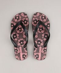Chinelo-Feminino-Ipanema-Happy-Estampado-Floral-Preto-9690060-Preto_1