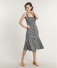 Vestido-Feminino-Midi-Estampado-Floral-com-Recorte-Alca-Media-Preto-9693995-Preto_3