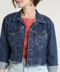 Jaqueta-Jeans-Feminina-Cropped-Destroyed-Azul-Escuro-9676270-Azul_Escuro_4