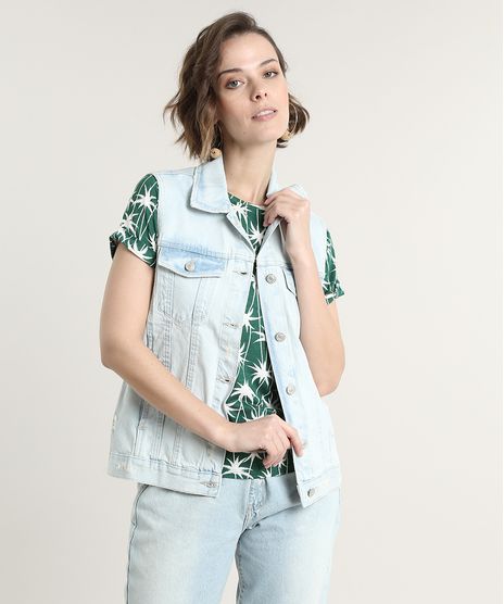 Colete-Jeans-Feminino-Destroyed--Azul-Claro-9664650-Azul_Claro_1