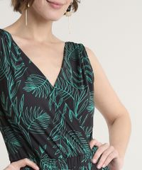 Macacao-Feminino-Estampado-de-Folhagem-com-Transpasse-Sem-Manga-Preto-9691329-Preto_4