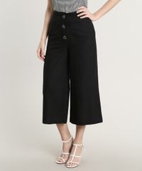 Calca-Feminina-Pantacourt-com-Linho-e-Botoes-Preta-9639227-Preto_1 Calca-Feminina-Pantacourt-com-Linho-e-Botoes-Preta-9639227-Preto_1