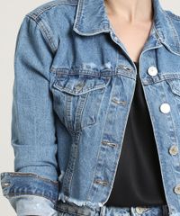 Jaqueta-Jeans-Feminina-Cropped-Destroyed-Azul-Escuro-9676269-Azul_Escuro_4
