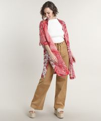 Kimono-Feminino-Estampado-de-Bandana-Manga-Curta-Vermelho-9700075-Vermelho_3