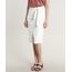 Saia-de-Sarja-Feminina-Lapis-com-Fenda-e-Faixa-para-Amarrar-Off-White-9690209-Off_White_1