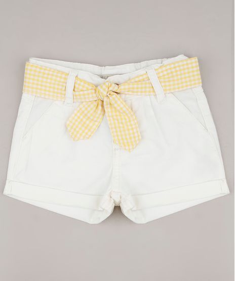 Short-de-Sarja-Infantil-com-Bolsos-e-Faixa-para-Amarrar-Off-White-9680748-Off_White_1