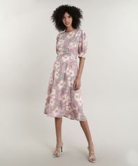Vestido-Feminino-Midi-Mindset-Estampado-Floral-com-Vazado-nas-Costas-Manga-Curta-Rosa-Claro-9792475-Rosa_Claro_1