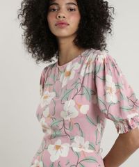 Vestido-Feminino-Midi-Mindset-Estampado-Floral-com-Vazado-nas-Costas-Manga-Curta-Rosa-Claro-9792475-Rosa_Claro_4