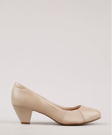 Scarpin-Feminino-Modare-Ultra-Conforto-Bico-Redondo-Salto-Baixo-Grosso-com-Matelasse-Bege-9714569-Bege_1