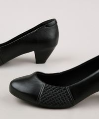 Scarpin-Feminino-Modare-Ultra-Conforto-Bico-Redondo-Salto-Baixo-Grosso-com-Matelasse-Preto-9714568-Preto_5
