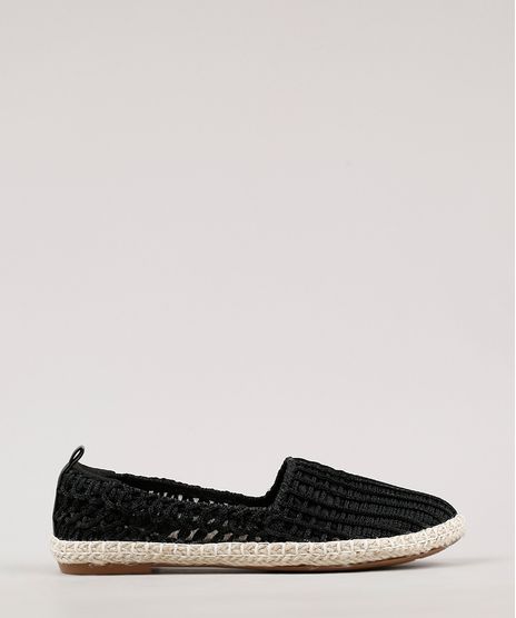 Espadrille-Feminina-Modare-Ultra-Conforto-Bico-Redondo-Texturizada-Preta-9714617-Preto_1