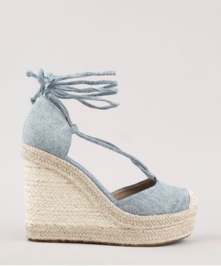 Espadrille-Jeans-Feminina-Oneself-Plataforma-com-Amarracao-Azul-Medio-9702580-Azul_Medio_1