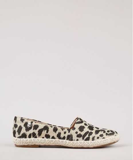 Espadrille-Feminina-Modare-Ultra-Conforto-Bico-Redondo-Estampada-Animal-Print-com-Lurex-e-Corda-Bege-9714615-Bege_1
