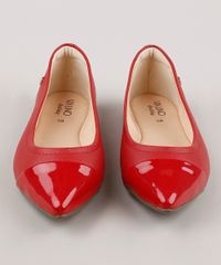 Sapatilha-Feminina-Via-Uno-All-Day-Confortavel-Bico-Fino-com-Recorte-em-Vinil-Vermelha-9675409-Vermelho_4
