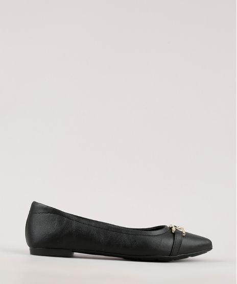 Sapatilha-Feminina-Modare-Ultra-Conforto-Bico-Fino-com-Corrente-Preta-9714612-Preto_1