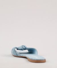 Rasteira-Jeans-Feminina-Oneself-com-Laco-Azul-Medio-9709345-Azul_Medio_3