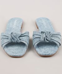 Rasteira-Jeans-Feminina-Oneself-com-Laco-Azul-Medio-9709345-Azul_Medio_4