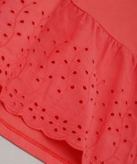 Blusa-Infantil-com-Laise-Manga-Curta-Coral-9333397-Coral_4