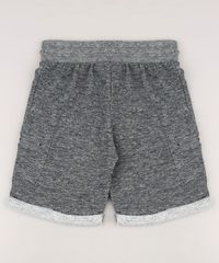 Bermuda-Infantil-em-Moletom-com-Bolsos-e-Barra-Dobrada-Cinza-Mescla-Escuro-9559065-Cinza_Mescla_Escuro_3