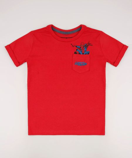 Camiseta-Infantil-Homem-Aranha-com-Bolso-Estampado-Manga-Curta-Vermelha-9727917-Vermelho_1 Camiseta-Infantil-Homem-Aranha-com-Bolso-Estampado-Manga-Curta-Vermelha-9727917-Vermelho_1