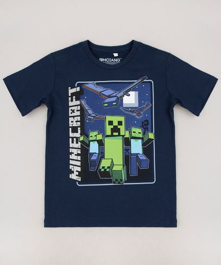 Camiseta-Infantil-Minecraft-Manga-Curta-Azul-Marinho-9680554-Azul_Marinho_1 Camiseta-Infantil-Minecraft-Manga-Curta-Azul-Marinho-9680554-Azul_Marinho_1