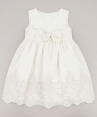 Vestido-Infantil-com-Linho-e-Laco-Sem-Manga-Off-White-9682742-Off_White_1
