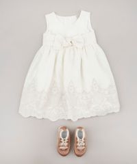 Vestido-Infantil-com-Linho-e-Laco-Sem-Manga-Off-White-9682742-Off_White_3